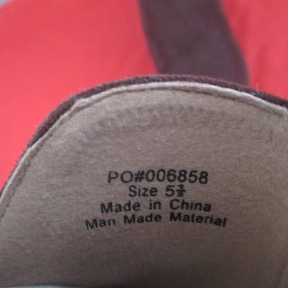 Journee Collection Mylee Wedge Booties $109 - US Size 5 1/2 - Brown - 1412 - Picture 10 of 10